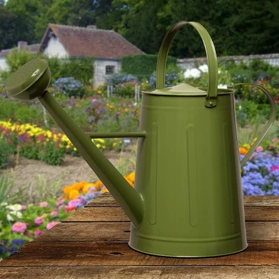 Garden Accents Antique Watering Can Green 17" - National Tree Company 1 Garden Accents Antique Watering Can Green 17" - National Tree Company