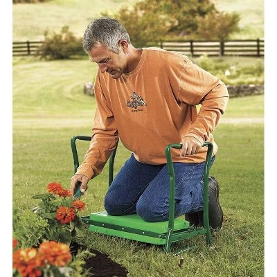 Plow & Hearth Folding Garden Kneeler/Seat With Foam Pad 3 Plow & Hearth Folding Garden Kneeler/Seat With Foam Pad - Image 3