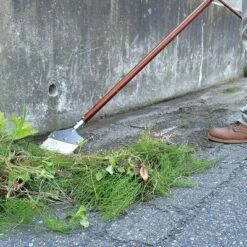 Nisaku Stainless Steel Weed Sweeper, 7.25-Inch Blade -Gardening Official Shop unnamed file 479