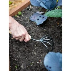 Gardener’s Lifetime 5-Tine Cultivator with Short Handle - Gardener's Supply Company