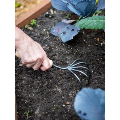 Gardener’s Lifetime 5-Tine Cultivator with Short Handle - Gardener's Supply Company 1 Gardener’s Lifetime 5-Tine Cultivator with Short Handle - Gardener's Supply Company