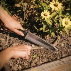 Fiskars Hori Hori Resin Hand Weeder Black -Gardening Official Shop unnamed file 544