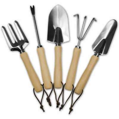 5 Pc Garden Tool Set with Tote And Folding Seat - Picnic Time 7 5 Pc Garden Tool Set with Tote And Folding Seat - Picnic Time - Image 7