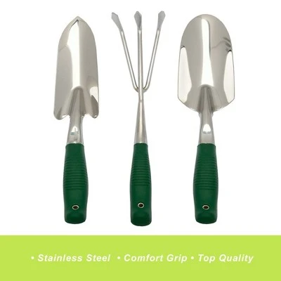 Picnic at Ascot Eco Gardening Tote with 3 Tools - Forest Green 2 Picnic at Ascot Eco Gardening Tote with 3 Tools - Forest Green - Image 2