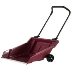 Gardenised Heavy Duty Snow Rolling Remover with Wheels and Wide Blade, Red 9 Gardenised Heavy Duty Snow Rolling Remover with Wheels and Wide Blade, Red -Gardening Official Shop unnamed file 655