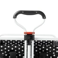 Mac Sports Heavy Duty Steel Frame Collapsible Folding 150 Pound Capacity Outdoor Beach Garden Utility Wagon Cart with 4 All Terrain Wheels, Black Dots -Gardening Official Shop unnamed file 68