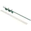 Van Zyverden Flower Bulb Planter Auger and Trowel Set Green