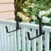 2pk 6" Flower Box Clamp On Bracket - ACHLA Designs -Gardening Official Shop unnamed file 737