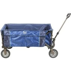 Westfield Outdoors, Inc. Timber Ridge 21727 Laburnum Foldable All Weather Steel 600D Polyester Rolling Utility Tailgate Wagon Cart with Extendable Handle, Blue -Gardening Official Shop unnamed file 74