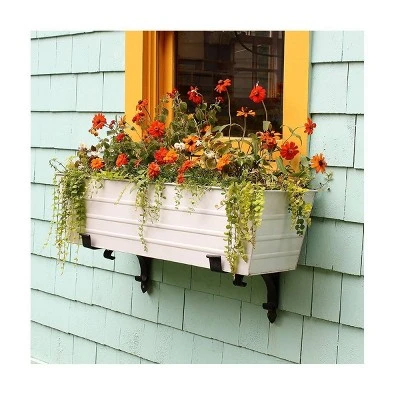 24" Scroll Flower Box Bracket - ACHLA Designs 2 24" Scroll Flower Box Bracket - ACHLA Designs - Image 2