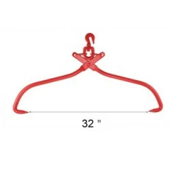 Nature Spring 32" Skidding Swivel Tongs for Logs and Stumps - Red 5 Nature Spring 32" Skidding Swivel Tongs for Logs and Stumps - Red -Gardening Official Shop unnamed file 782