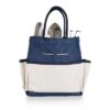 3 Pc Garden Tote Large - Navy/Cream With Tools - Picnic Time -Gardening Official Shop unnamed file 82