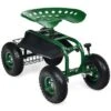 Costway Garden Cart Rolling Work Seat w/ Tool Tray Basket Green 16 Costway Garden Cart Rolling Work Seat w/ Tool Tray Basket Green -Gardening Official Shop unnamed file 833