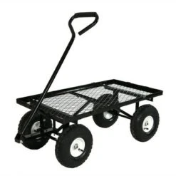 Sunnydaze Decor Sunnydaze Outdoor Lawn and Garden Heavy-Duty Durable Steel Mesh Utility Wagon Cart with Removable Sides - Black 15 Sunnydaze Decor Sunnydaze Outdoor Lawn and Garden Heavy-Duty Durable Steel Mesh Utility Wagon Cart with Removable Sides - Black -Gardening Official Shop unnamed file 963